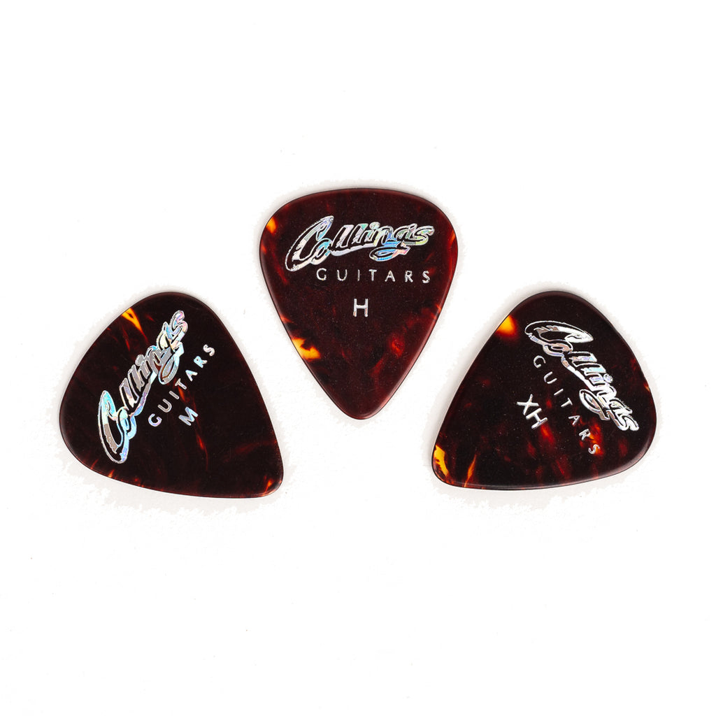 Collings Logo Tortoiseshell Picks (pack of 10)