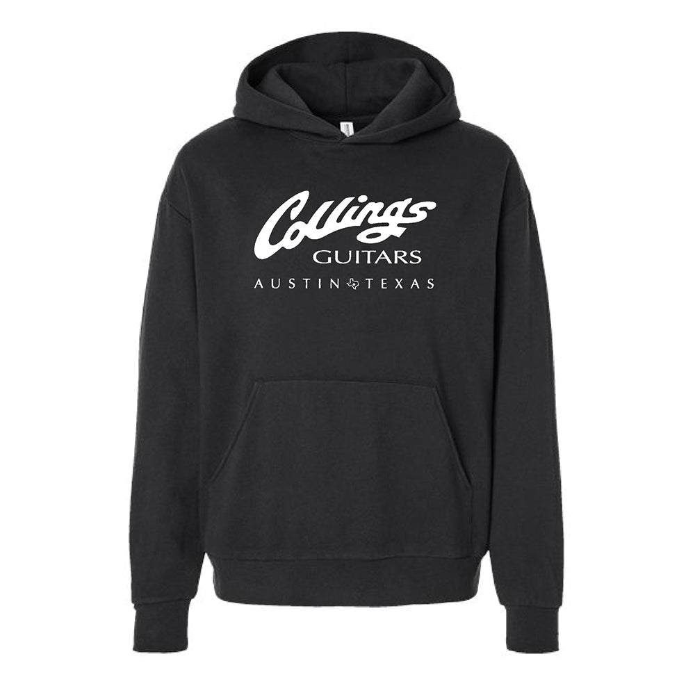 Collings Logo Black Pullover Hoodie