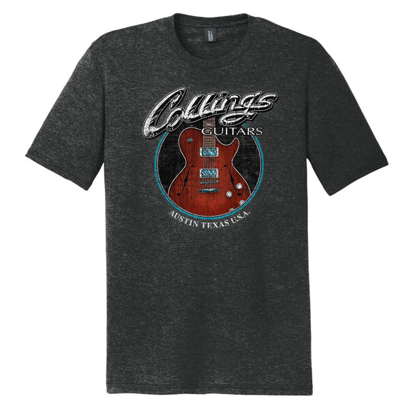 Mens Collings Electric SoCo Deluxe T-Shirt Black Frost